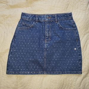 Denim skirt
